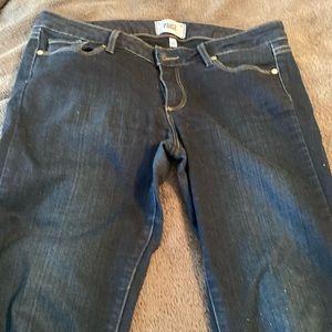Paige skinny jeans. EUC.